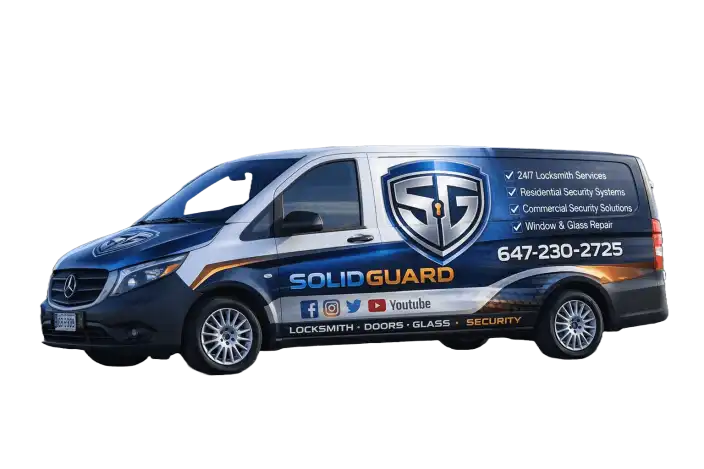 Solid Guard service van